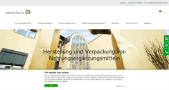 Desktop Screenshot of goerlich-pharma.com